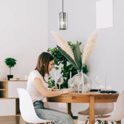 Lampa wisząca E27 40W Vaness Rabalux 72254