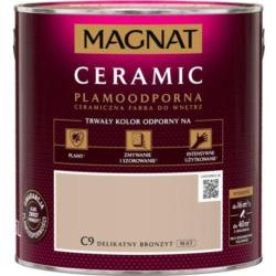Farba Ceramiczna do Ścian Ceramic C9 Delikatny Bronzyt 2,5L Magnat