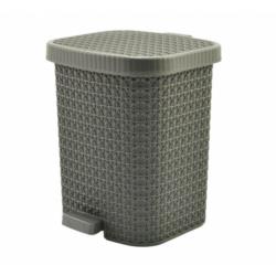 Kosz na śmieci antracytowy 8L Knit