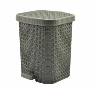 Kosz na śmieci antracytowy 8L Knit