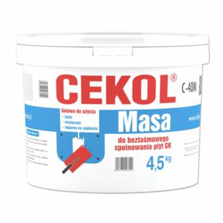 Masa do spoinowania płyt G-K bez taśmy Cekol C-40M