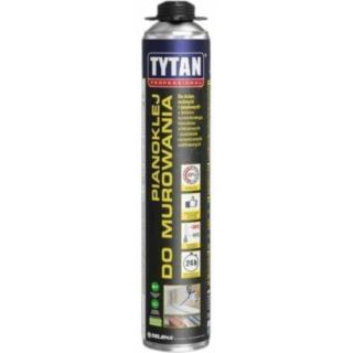 Pianoklej do murowania pistoletowy 870ml Tytan