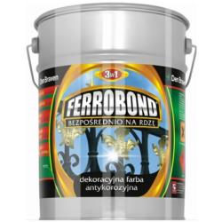 Farba Antykorozyjna do Metalu Ferrobond Brązowy 2,5L