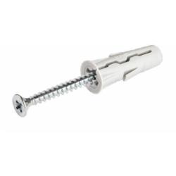 Kołek uniwersalny UNO 6mm z wkrętem 4,0x35mm RawlPlug 100szt/op