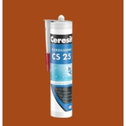 Silikon sanitarny CS25 ceglasty 49 280ml Ceresit