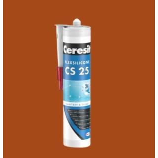 Silikon sanitarny CS25 ceglasty 49 280ml Ceresit