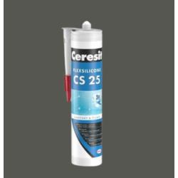 Silikon sanitarny CS25 grafit 16 280ml Ceresit