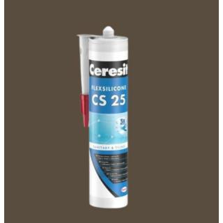 Silikon sanitarny 280ml Ceresit CS 25 Balibrown