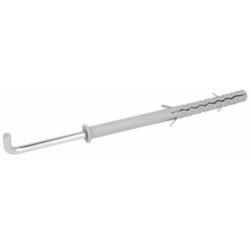 Kołek ram. 10x80mm B-KD-10080K z dł.stref.rozp. z hakiem 2szt/op