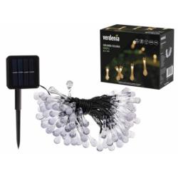 Girlanda solarna 100 LED 12m Krople Verdenia 11000