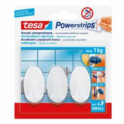 Haczyk samoprzylepny biały Powerstrips Tesa 57533 3szt/op