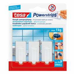 Haczyk samoprzylepny biały Powerstrips Tesa 57530 2szt/op
