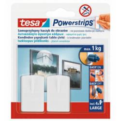 Haczyk samoprzylepny Powerstrips Tesa 58031 2szt/op