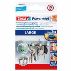 Plastry montażowe samoprzylepne Large Powerstrips Tesa 10szt/op 58000