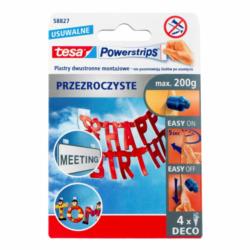 Plastry montażowe samoprzylepne Powerstrips Tesa 58827 4szt/op