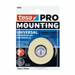 Taśma montażowa dwustronna 19mm/1,5m Pro Mounting Universal Tesa