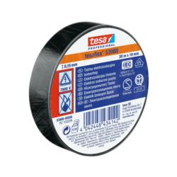 Taśma elektroizolacyjna czarna 19mm/20m Tesaflex Tesa 53988