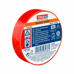 Taśma elektroizolacyjna czerwona 19mm/20m Tesaflex Tesa 53988