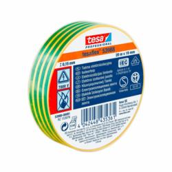 Taśma elektroizolacyjna zielono-żółta 19mm/20m Tesaflex Tesa 53988