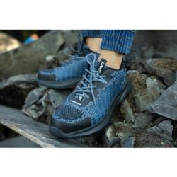 Półbuty robocze z dzianiny czarno-niebieskie SB FO (42) Lahti Pro L3044242