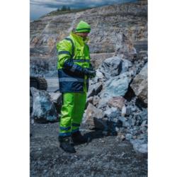 Półbuty robocze z dzianiny czarno-niebieskie SB FO (42) Lahti Pro L3044242