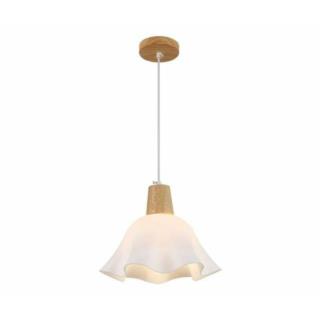 Lampa wisząca Ballerina falbankowy klosz Agora PD-1068-1