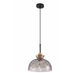 Lampa wisząca dymny klosz Bjorn Agora MD-1007 LG