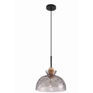 Lampa wisząca dymny klosz Bjorn Agora MD-1007 LG