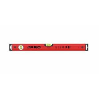 Poziomnica PRO600 anodowana z magnesami 60cm PRO 3-01-01-A6-060