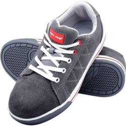 Półbuty zamszowe szaro-czerwone SB SRA (42) Lahti Pro L3040742