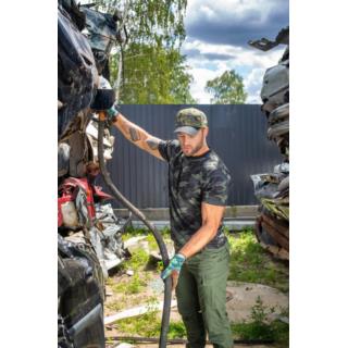 Spodnie bojówki zielone Slim Fit S Lahti Pro L4053401