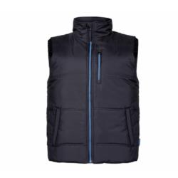 Bezrękawnik ocieplany czarno-niebieski L Lahti Pro L4130803