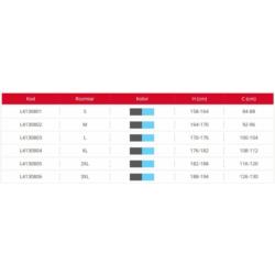 Bezrękawnik ocieplany czarno-niebieski L Lahti Pro L4130803