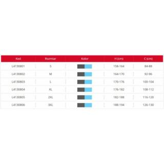 Bezrękawnik ocieplany czarno-niebieski L Lahti Pro L4130803