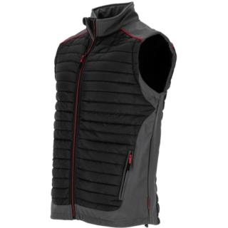 Bezrękawnik ocieplany czarno-szary 2XL Lahti PRO L4130705