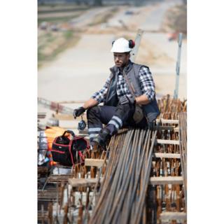 Bezrękawnik ocieplany szary 2XL Lahti Pro L41130905
