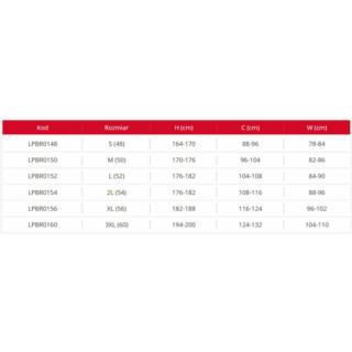 Bluza ochronna czarna M (50) Lahti Pro LPBR0150