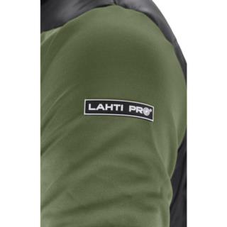 Bluza ocieplana czarno-zielona S Lahti Pro L4013601