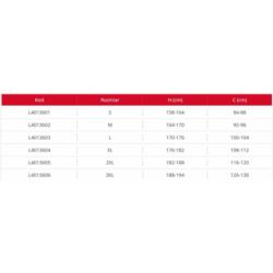 Bluza ocieplana czarno-zielona M Lahti Pro L4013602