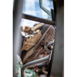 Buty robocze beżowo-czarne skóra nubukowa S3 SRC (44) Lahti Pro L3043144