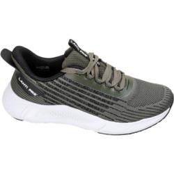 Buty sportowe z dzianiny zielono-czarne (44) Lahti Pro L3043644