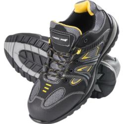 Półbuty ochronne czarno-żółte skórzane S1P SRC (46) Lahti Pro L3040346