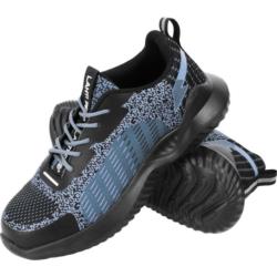 Półbuty robocze z dzianiny czarno-niebieskie SB FO (40) Lahti Pro L3044240