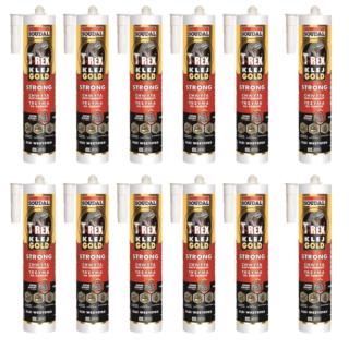 Klej montażowy hybrydowy T-Rex Gold 290ml Soudal 12 SZT/OP