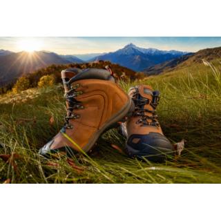 Trzewiki trekkingowe turystyczne brązowe O2 SRA (43) Lahti Pro L3011543