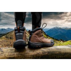 Trzewiki trekkingowe turystyczne brązowe O2 SRA (43) Lahti Pro L3011543