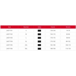 Spodenki krótkie jeansowe czarne XL Lahti Pro L4071704