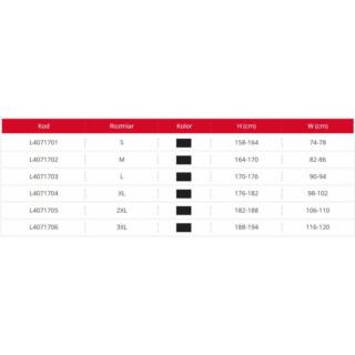 Spodenki krótkie jeansowe czarne XL Lahti Pro L4071704