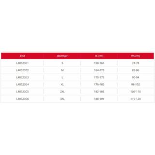 Spodnie dresowe szaro-czarne S Lahti Pro L4052301