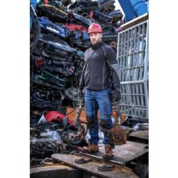 Spodnie jeansowe Slim Fit ze wzmocnieniem XL Lahti Pro L4051004